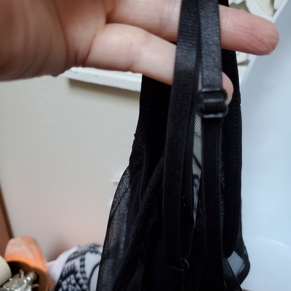 Sheer Corset Strappy Tank by Nasty Gal Collection NWT Size 12 - Picture 9 of 11